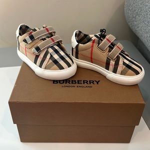 New Burberry toddler shoes